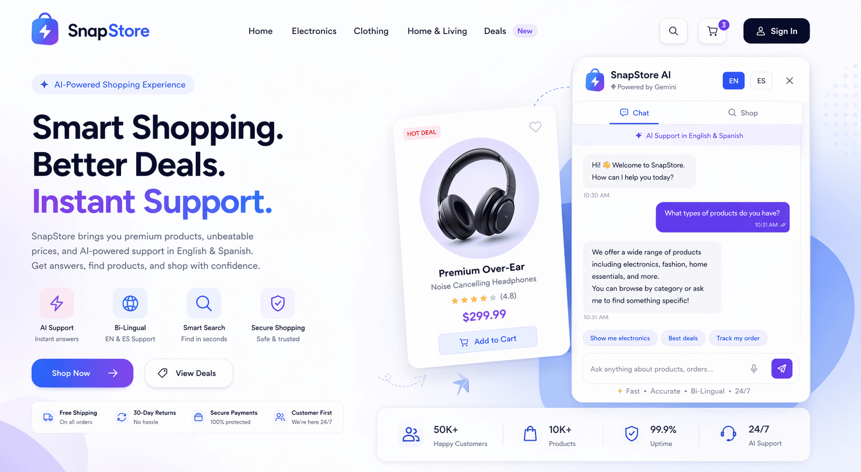 SnapStore AI Support